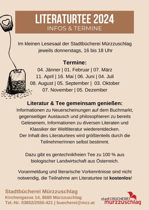 Literaturtee 2024