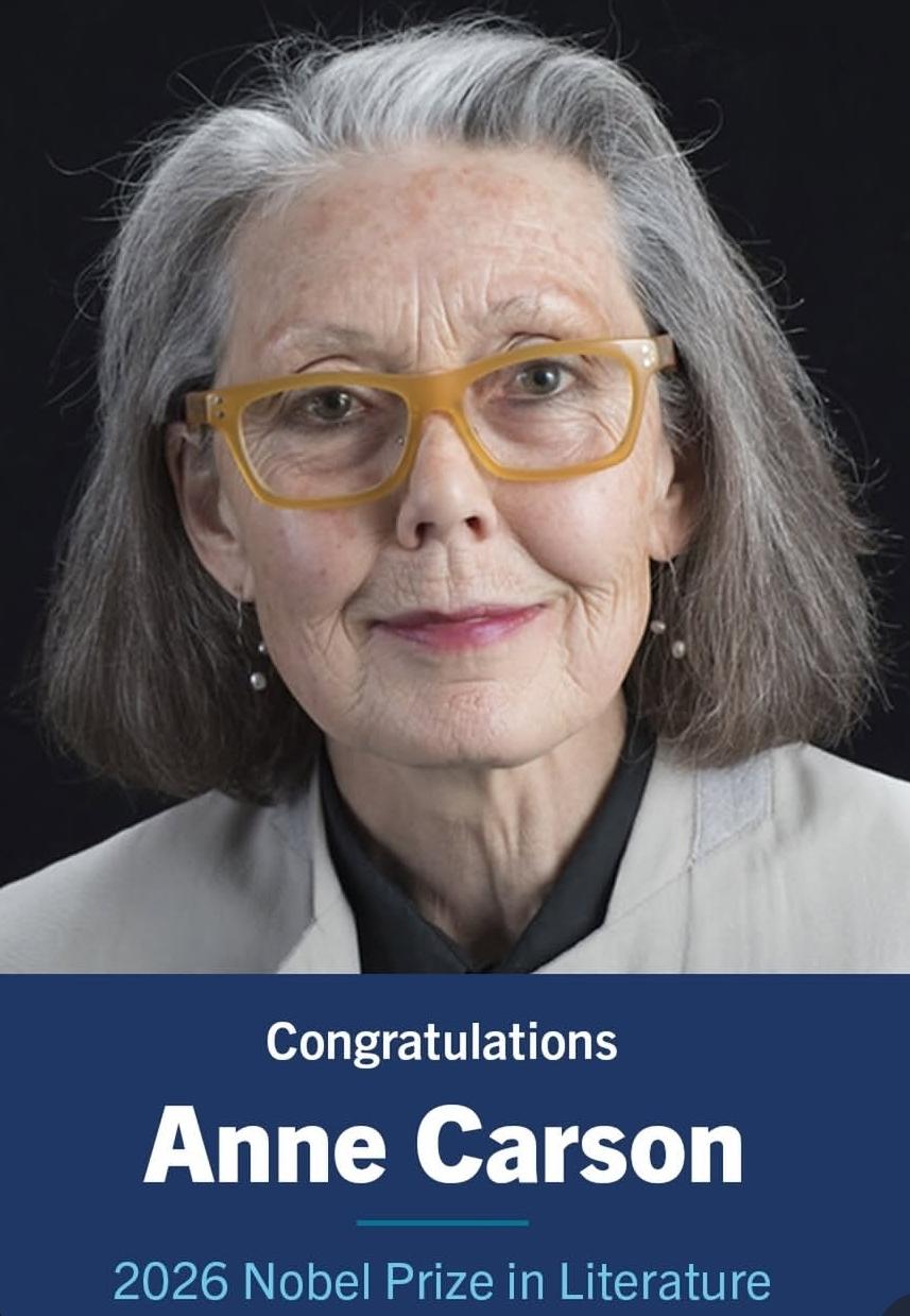 Anne Carson_Literaturnobelpreis 2026