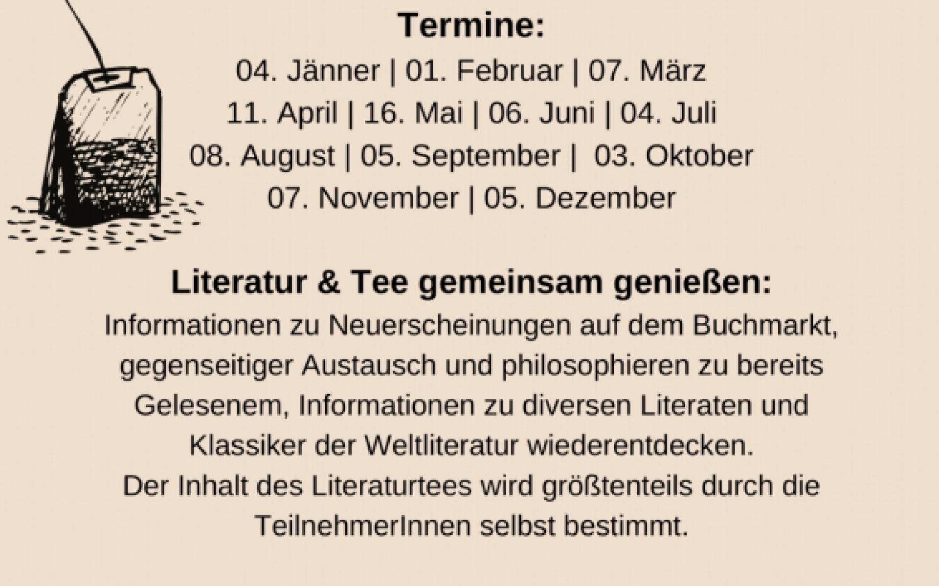 Literaturtee 2024