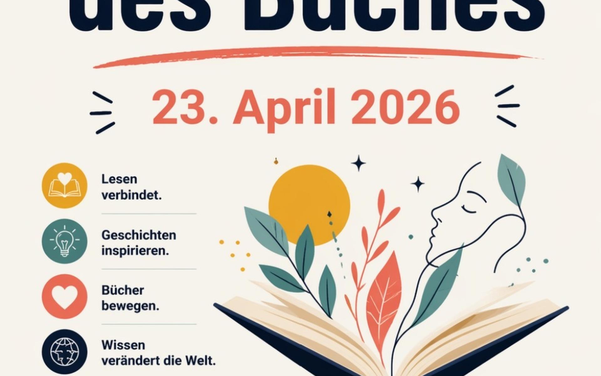 Welttag des Buches Flyer