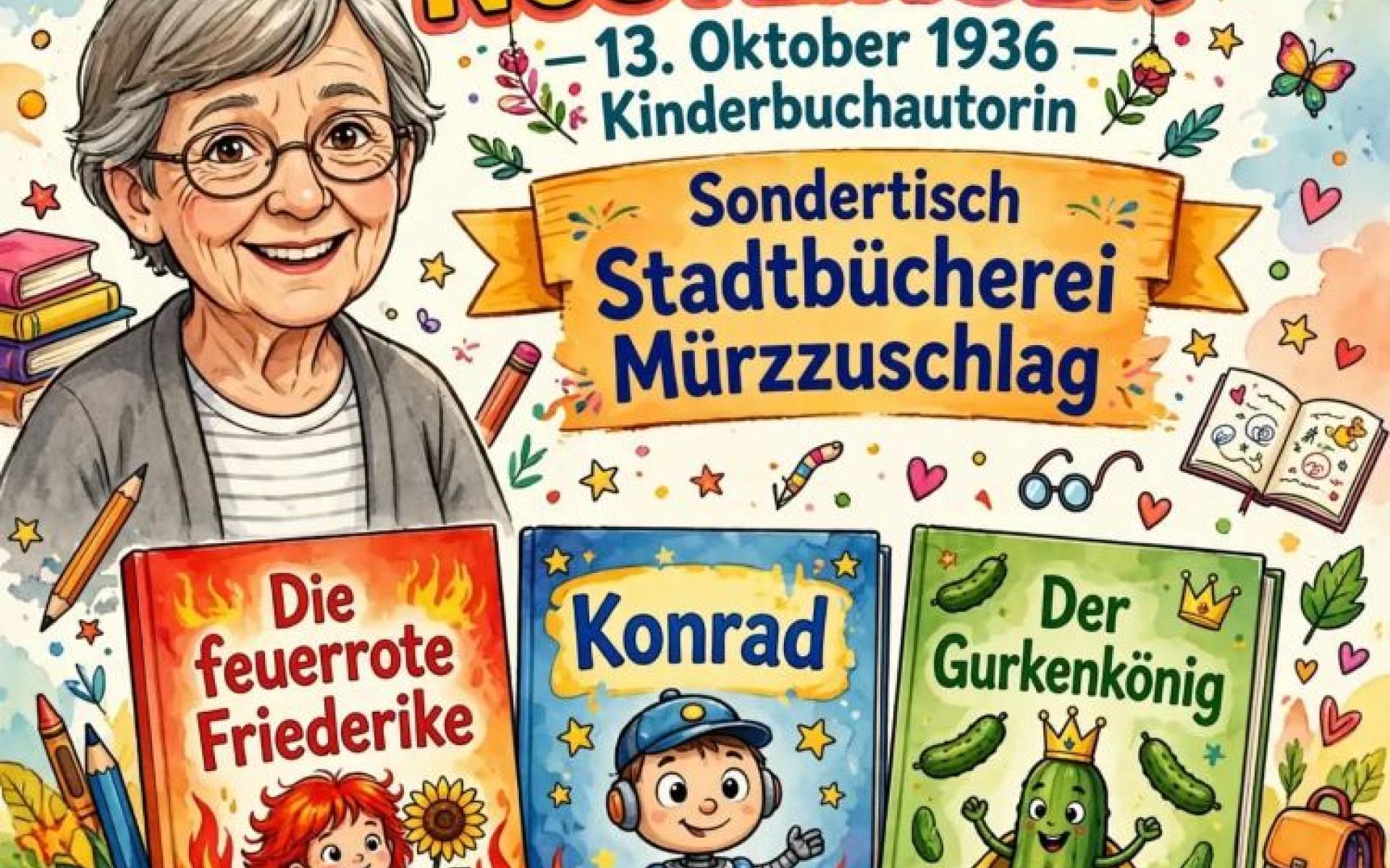 Sondertisch_90 Jahre Christine Nöstlinger_12._30.10.2026